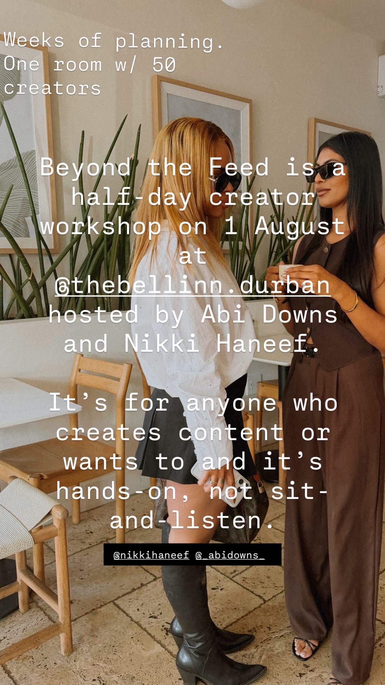 Beyond the Feed Content Creator Workshop
