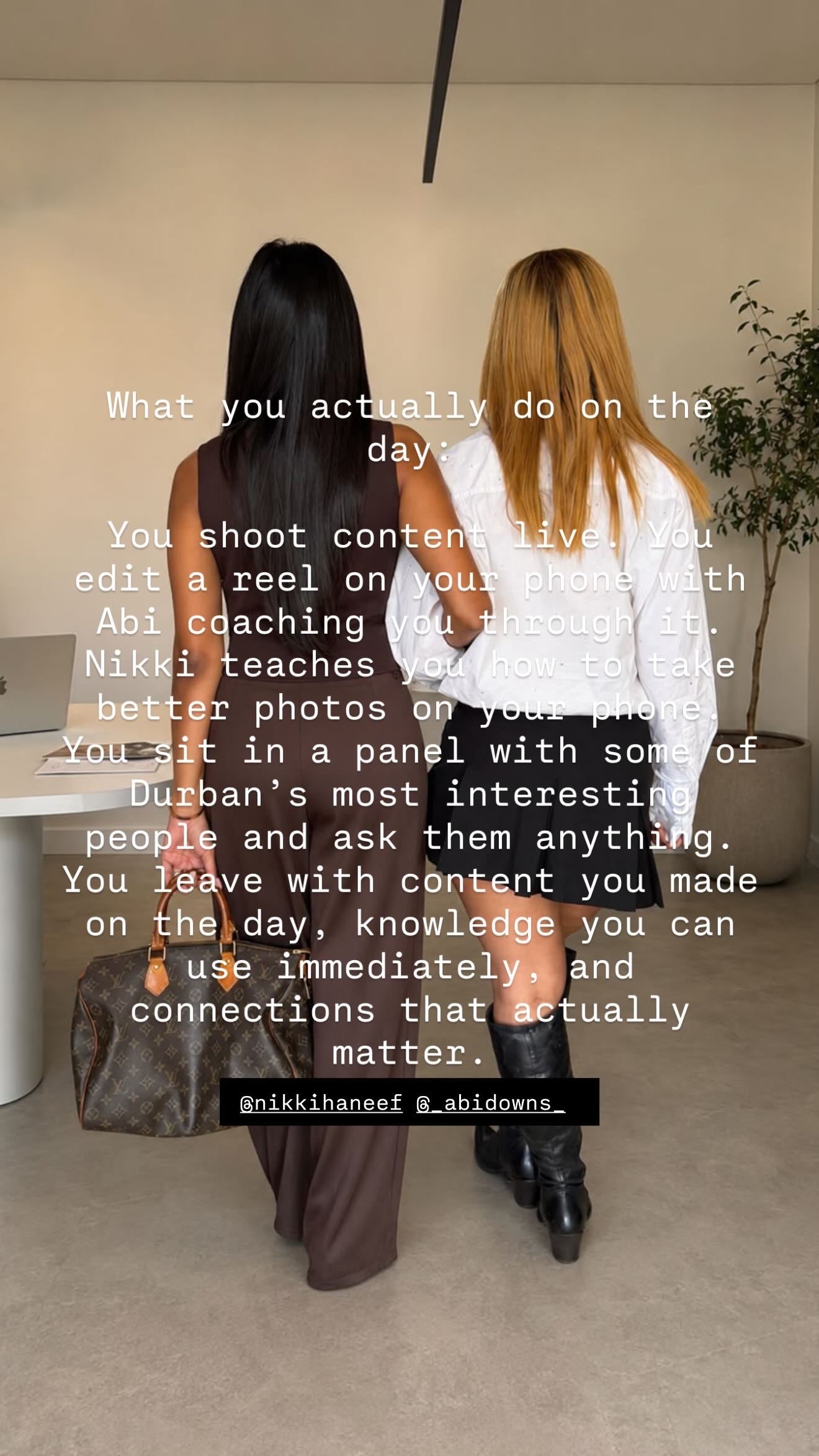 Beyond the Feed Content Creator Workshop