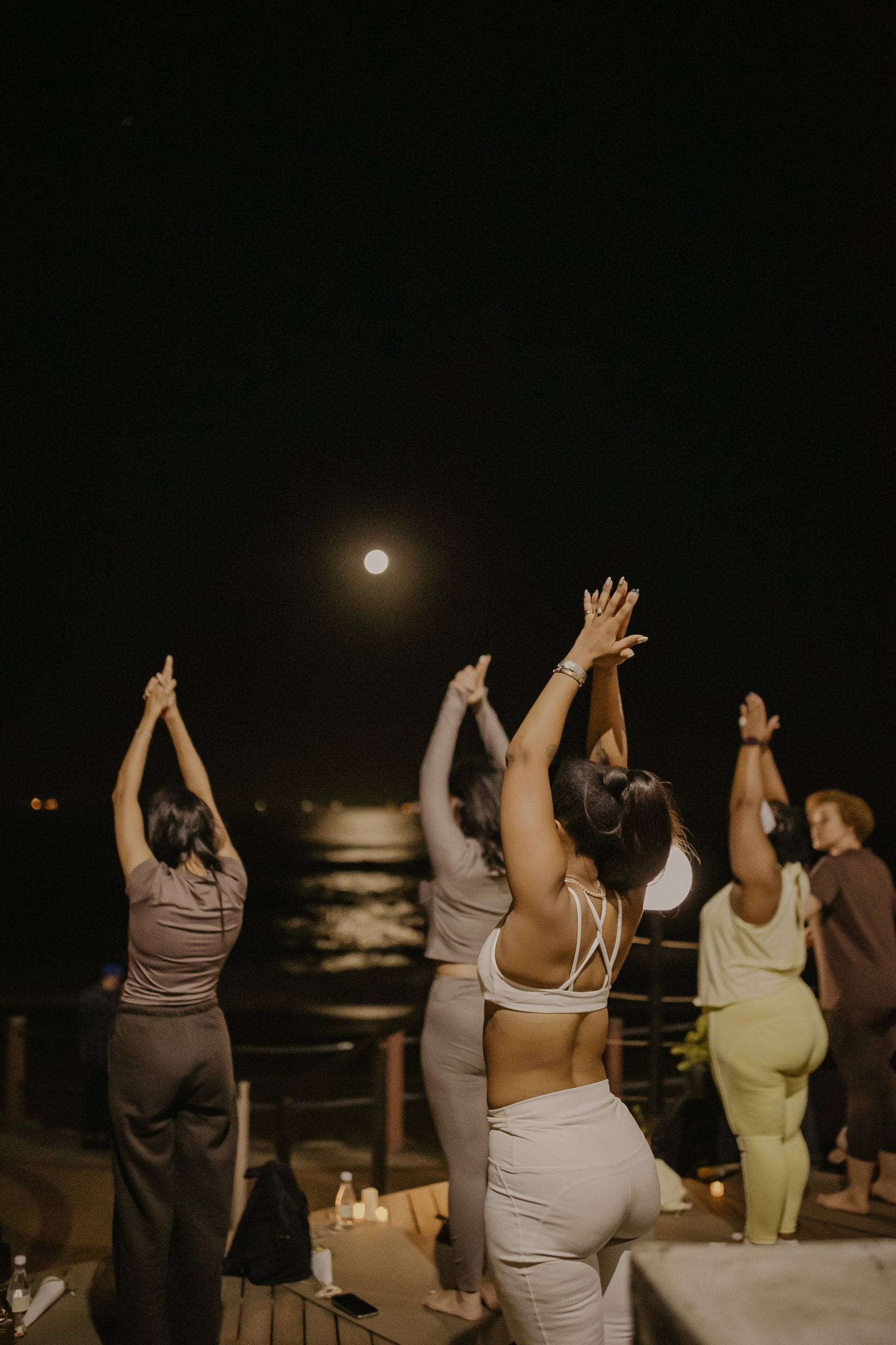 Reset With Abi group yoga by moonlight